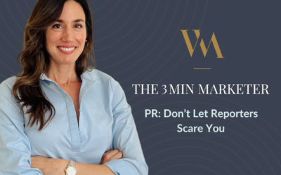 3 Minute Marketer – PR: Don’t Let Reporters Scare You