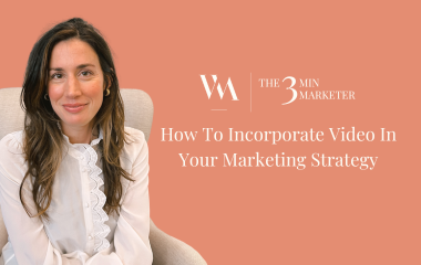3 Min Marketer: How To Incorporate Video In Your Marketing Strategy
